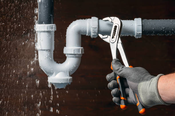 Professional Pipe Repair technician working in Kewaskum, WI
